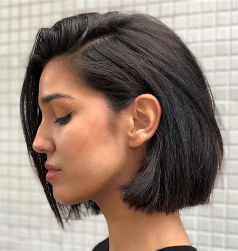 Meet the expert. Olga Markuse. Expertise: Expert Stylist. There are two main trends for bob haircuts in 2024 – bobs are either uber textured and messy or, on the contrary, super sleek and blunt. Shaggy bobs, boasting heaps of face framing and volume, are great for thick hair.